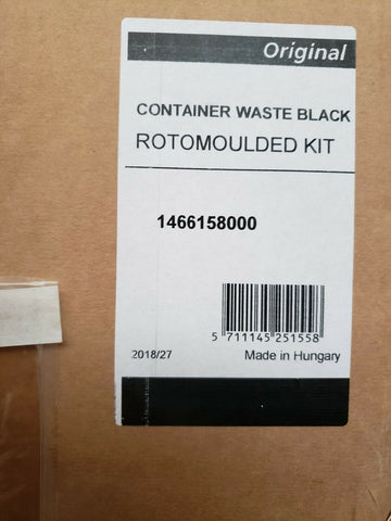 NILFISK Advance OEM Part # 1466158000 Container Waste Black Rotomoul-Mega Mart Warehouse-Ultimate Unclaimed Freight Buyer and Seller Specialists