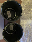BRAND NEW Raceline Wheels BG81B  BG81B-FB Matte Black Wheel Center  ( 2 CAP  )