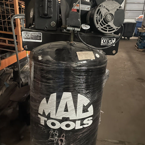 New 60-Gallon Cast Iron Oil Lubricated Belt Drive 230v 3.7HP Air Compressor