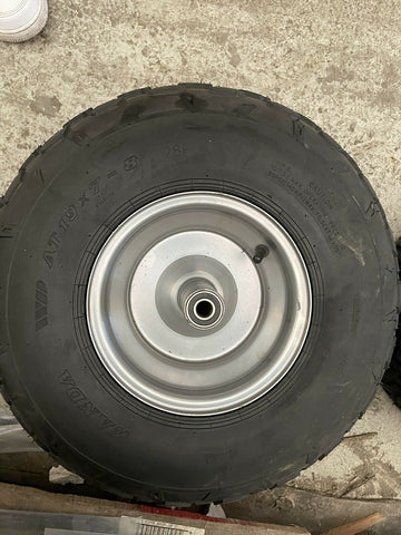 (1) NEW WANDA Sport ATV Tire W/Rim AT 19x7-9 Front **FREE SHIPPING**