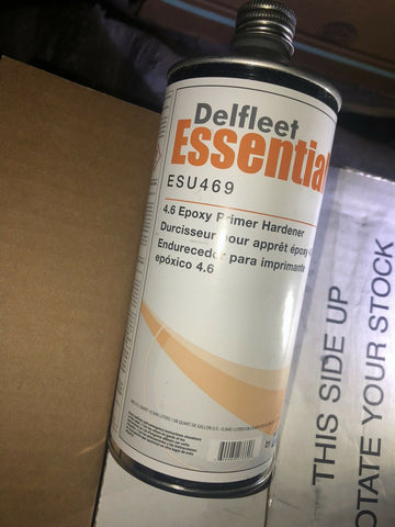 6- 1 Quart Cans Defleet Essential 469 4.6 Epoxy Primer Hardener New-Mega Mart Warehouse-Ultimate Unclaimed Freight Buyer and Seller Specialists