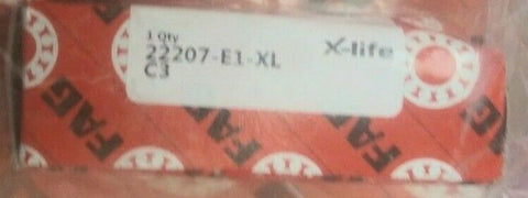 (1) NEW FAG (Schaeffler) Spherical Roller Bearing 22207-E1-XL-Mega Mart Warehouse-Ultimate Unclaimed Freight Buyer and Seller Specialists