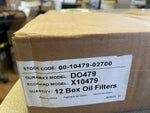 BRAND NEW  OIL FILTER DO479 DURAMAX  X10479  ECOGARD RED ( 12 PER CASE )