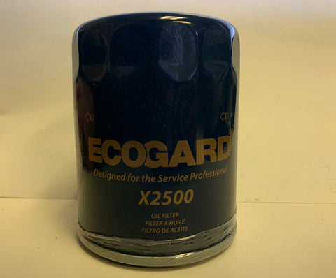 NEW Ecogard Engine Oil Filters, X2500-B (12 PC BOX)