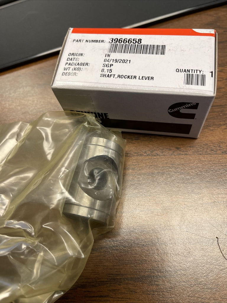 3966658 GENUINE OEM Cummins SHAFT, ROCKER LEVER 3966658 (2 PC LOT) | Mega M...