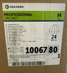 HALYARD PROFESSIONAL JACKET 10067 80 med blue ( 24 PER LOT )-Mega Mart Warehouse
