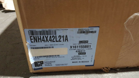ICP ENH4X42L21A - 3-1/2 Ton Horizontal Evaporator Coil R410A-Mega Mart Warehouse-Ultimate Unclaimed Freight Buyer and Seller Specialists