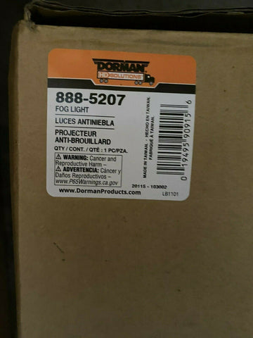 BRAND NEW 888-5207 Dorman Fog Light Lamp