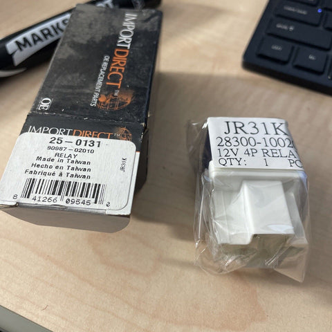 Import Direct Ignition 5 Terminal Multi-Purpose Relay - 25-0131
