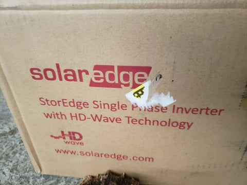 SolarEdge SE7600H-USSSBBC14 Single Phase Inverter with HD-Wave Technology-Mega Mart Warehouse-Ultimate Unclaimed Freight Buyer and Seller Specialists