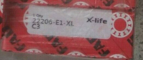 (1) NEW FAG (Schaeffler) Spherical Roller Bearing 22206-E1-XL-Mega Mart Warehouse-Ultimate Unclaimed Freight Buyer and Seller Specialists