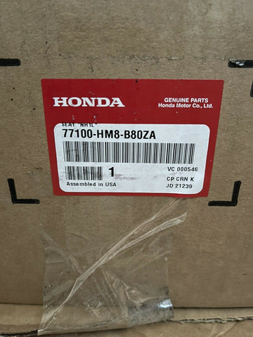 HONDA OEM COMPLETE SEAT ASSEMBLY NH1L 07-17 TRX250TE TM BLACK 77100-HM8-B80ZA