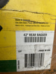 John Deere BG20776 42" Twin Bagger for 100 & S200 Series Tractors 6.5 Bushels-Mega Mart Warehouse