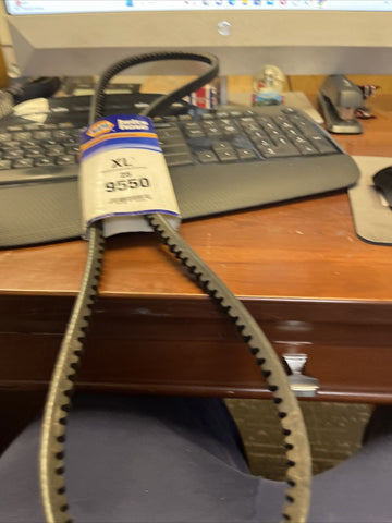GENUINE NAPA XL BELT 9550, 25-9550, 31/64" X 55-3/8" *FREE SHIPPING*
