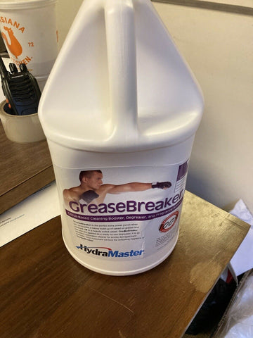 NEW (BOX OF 4 - 1 GAL) HydraMaster Carpet Cleaner Grease Breaker-Mega Mart Warehouse
