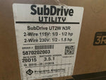 Franklin Electric SubDrive Utility 2-Wire Variable Frequency Drive - UT2W-Mega Mart Warehouse-Ultimate Unclaimed Freight Buyer and Seller Specialists