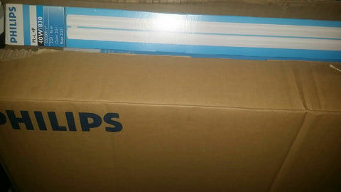 Lot of 2 NEW Philips PL-L 40W/830/4P/IS Fluorescent Bulbs 20,000 Hours, 4 Pin-Mega Mart Warehouse-Ultimate Unclaimed Freight Buyer and Seller Specialists