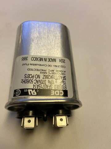 2 Lennox Armstrong Ducane Run Capacitor 15 uf MFD 370 Volt 39H63 39H6301 P-8-879-Mega Mart Warehouse-Ultimate Unclaimed Freight Buyer and Seller Specialists