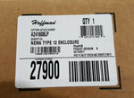 NEW HOFFMAN A241608LP Metallic Enclosure, 14/16 ga., 24inHx16inW-Mega Mart Warehouse-Ultimate Unclaimed Freight Buyer and Seller Specialists