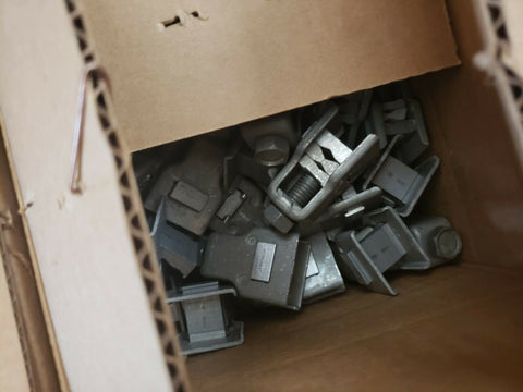 GENUINE MACLEAN STANDARD ALUMINUM TAP CLAMP 438 ALC (50 PC BOX)-Mega Mart Warehouse-Ultimate Unclaimed Freight Buyer and Seller Specialists