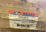 Kraft Tool Co. GG592-01 18" Double 3/8" V-Notch Steel Rake w/o Handle