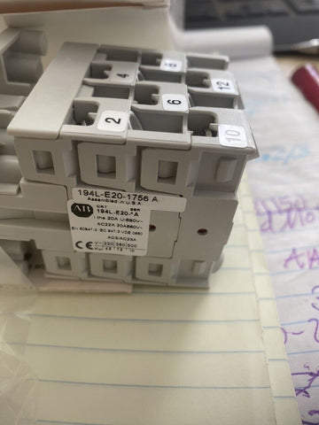 BRAND NEW Allen-Bradley 194LE201756 Industrial Control System 194L-E20-1756