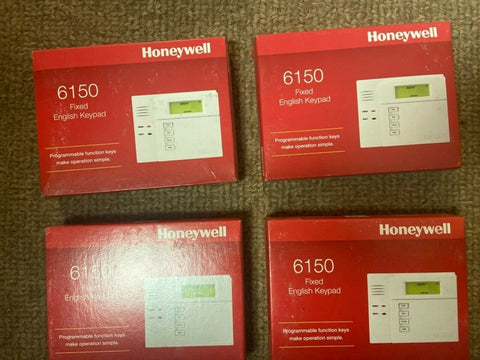 4 New Honeywell 6150 Fixed English Keypad w/ Programmable Function (in the box)-Mega Mart Warehouse-Ultimate Unclaimed Freight Buyer and Seller Specialists