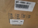 Camlock Fittings C400-AL Type C Camlock Coupling With Hose Tail, 4 in, Aluminum-Mega Mart Warehouse-Ultimate Unclaimed Freight Buyer and Seller Specialists