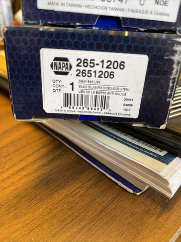 GENUINE NAPA SWAY BAR LINK 265-1206-Mega Mart Warehouse