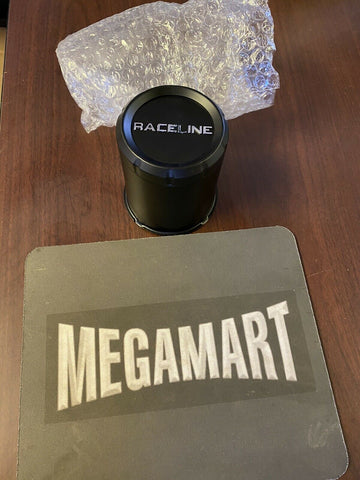BRAND NEW Raceline Wheels BG81B  BG81B-FB Matte Black Wheel Center  ( 1 CAP  )