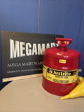 JUSTRITE SAFETY CAN 5.0CAP/19 LITERS (RED TYPE 1) 7150110-Mega Mart Warehouse