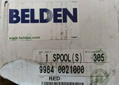 (1) Belden Hook-Up Wire, 1 Conductor, 24 AWG, 7x32 Strands, Tinned Copper, PVC-Mega Mart Warehouse-Ultimate Unclaimed Freight Buyer and Seller Specialists