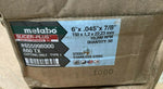 NEW Metabo 655998000-50PK 6" Slicer Plus Cutting Wheel (50pk)-Mega Mart Warehouse