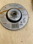 BRAND NEW  05539561568 Depressed Center Wheels,4-1/2" dia.  PN.# 5. 895.317