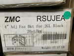 NEW ZMC 4″ Adj Fascia Bracket for 2CL 1 1/2″ RS Clutch, RSUJEA Blk (20 PC BOX)