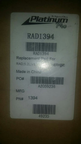 NEW 1993-1997 RAD1394 RADIATOR 5.2LTR V8 SLOT OR CLIP MOUNT FAN SHROUD 452006644-Mega Mart Warehouse-Ultimate Unclaimed Freight Buyer and Seller Specialists