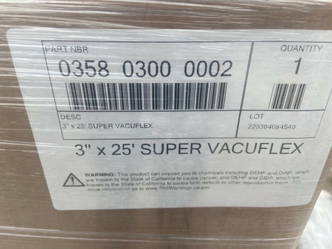 NEW HI-TECH DURAVENT 0358-0300-0002 Ducting Hose,3" ID x 25 ft. L,PVC-Mega Mart Warehouse-Ultimate Unclaimed Freight Buyer and Seller Specialists