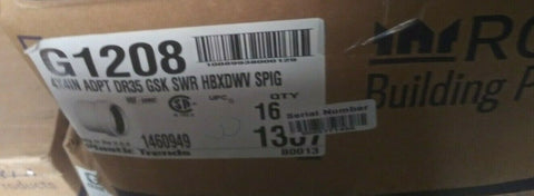(1 BOX OF 16) NEW NAPCO 4X4IN ADPT DR35 GSK SWR HBXDWV SPIG G1208-Mega Mart Warehouse-Ultimate Unclaimed Freight Buyer and Seller Specialists