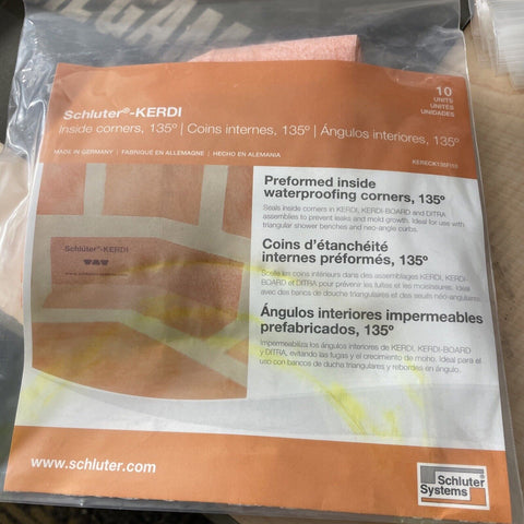 Schluter KERDI - Inside Corner Waterproofing 10-pack - KERECK/135FI10