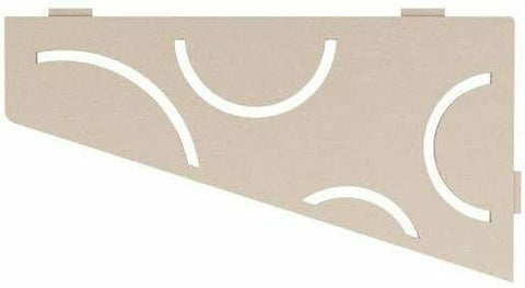 Schluter Systems Quadrilateral Corner Shelf-E Curve Design Cream (SES3D6TSC)-Mega Mart Warehouse-Ultimate Unclaimed Freight Buyer and Seller Specialists