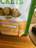 (6/CASE) Greenies Pill Pockets Soft Dog Treats, Chicken, Tablet, 7.9 Oz.-Mega Mart Warehouse-Ultimate Unclaimed Freight Buyer and Seller Specialists
