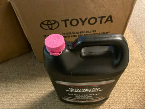 OEM NEW! GENUINE 1 Case OF 6, Toyota-Scion Super Long Life Antifreeze Coolant-Mega Mart Warehouse-Ultimate Unclaimed Freight Buyer and Seller Specialists