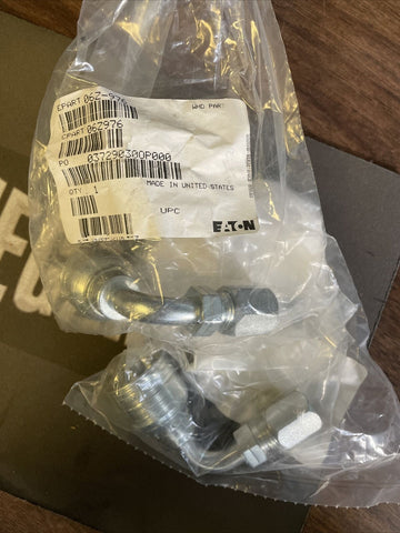 (2) NEW EATON 06Z-976-BG CRIMP HOSE FITTING