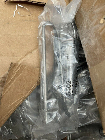 MacLean Power Systems 5102 Eye Type Strandvise 3/8" Allgr Strand Galvanized-Mega Mart Warehouse