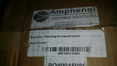 Amphenol Antenna Solutions MKS02T06 MOUNTING KIT INDEX SISSORS-Mega Mart Warehouse-Ultimate Unclaimed Freight Buyer and Seller Specialists