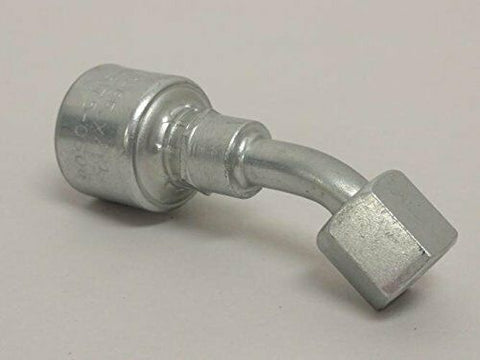 (5) Gates 6G-6FJX45S 45° Elbow MegaCrimp Female JIC 37° Flare Swivel Hex Fitting-Mega Mart Warehouse-Ultimate Unclaimed Freight Buyer and Seller Specialists