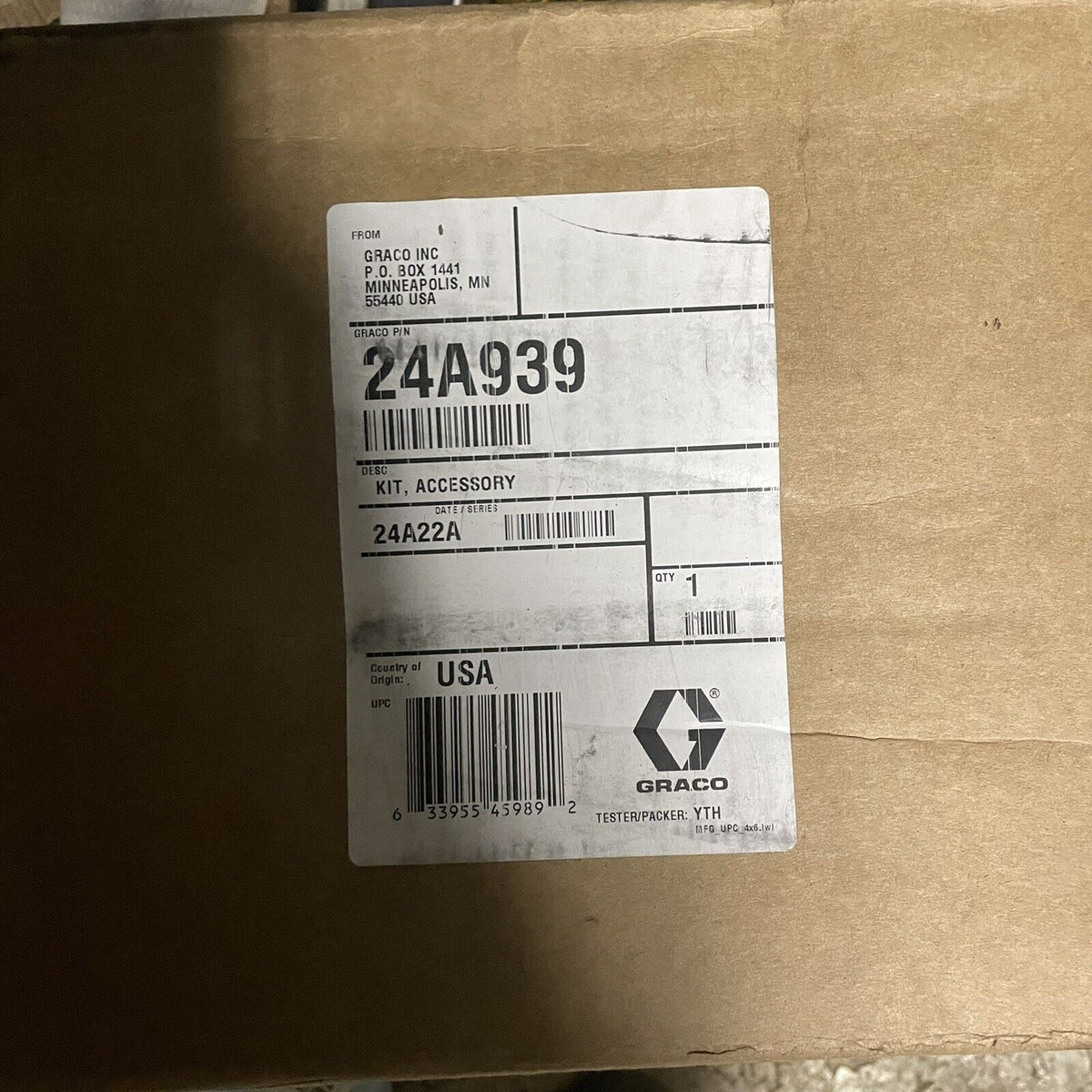 New GRACO 24A939 Hose Reel Mounting Channel KIT, ACCESSORY | Mega M...