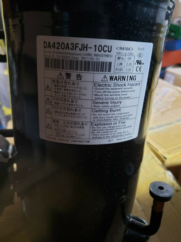 Toshiba BLDC DA-420 Variable Speed DC Compressor ZCCTDA4200, DA420A3F-Mega Mart Warehouse-Ultimate Unclaimed Freight Buyer and Seller Specialists