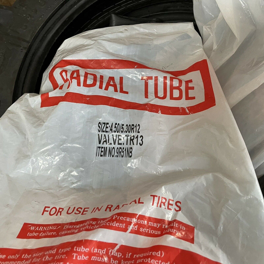 NEW Big Foot 5-12 R-1 4 Ply (2) Tractor Tires and Tubes (2) **FREE ...