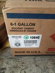 WELD*ON 727 CLEAR FOR PVC SOLVENT CEMENT, 10840, LOW VOC, (6 - 1 GALLON/CASE)-Mega Mart Warehouse-Ultimate Unclaimed Freight Buyer and Seller Specialists